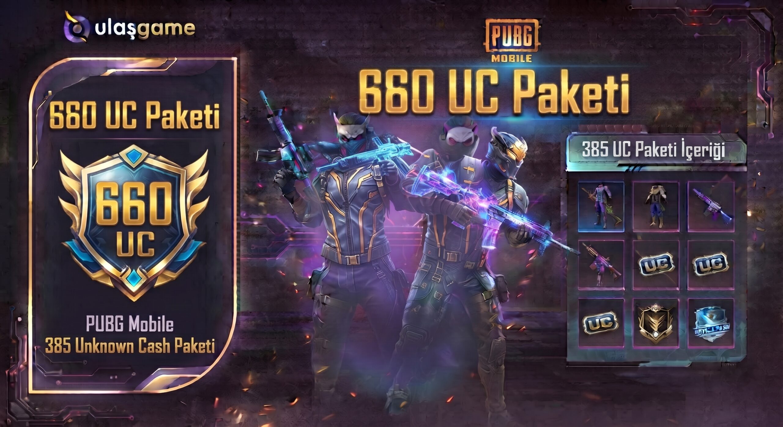 PUBG Mobile 660 UC